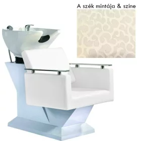   CODA'S Beauty Fejmosó E18025 Fehér porcelán-Fehér test-Bézs szék 25