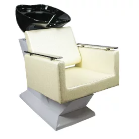   CODA'S Beauty Fejmosó E18025 Fekete porcelán-Fehér test-Bézs szék 25