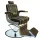CODA'S Beauty Barber Szék Hidraulikus,Dönthető háttámlával E131827-2-L Barna 120