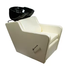   CODA'S Beauty Fejmosó Emelhető Lábbal E132986 Fekete porcelán-Fekete-Bézs szék