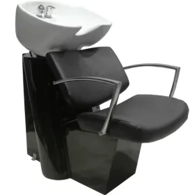   CODA'S Beauty Fejmosó E12958 Fehér porcelán-Fekete-Fekete szék