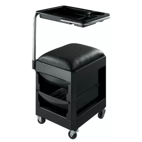 CODA'S Beauty Eszközkocsi Mini Párnázott E169 Fekete