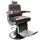 CODA'S Beauty Barber Szék Hidraulikus, Dönthető háttámlával E19139-2-L Barna 205