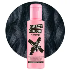 Crazy Color színező 100ml No.030 - Black