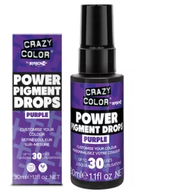   Crazy Color Power Pigment Drops Színpigment Cseppek Purple - Lila 30ml