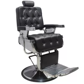   CODA'S Beauty Barber Szék Hidraulikus, Dönthető háttámlával E19133-2-L Fekete